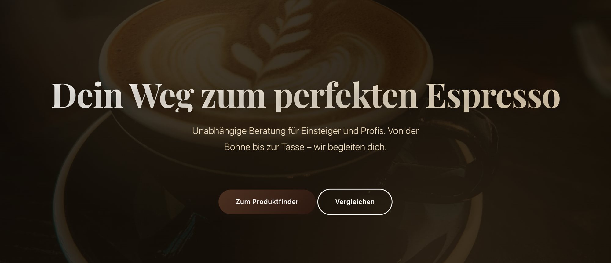 espressoecke.de — gebaut mit Foliovo